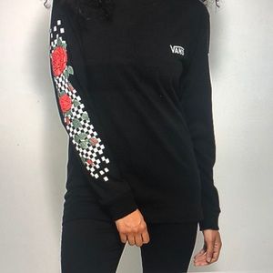 Vans T-Shirt with rose detail